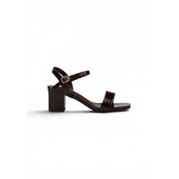 SHOEPOINT 83855 Women Slingback on Mid Heels Sandals In Brown